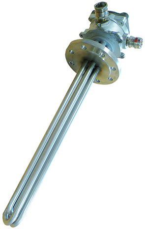 DN 32 to DN 100 flange immersion heaters - Vulcanic