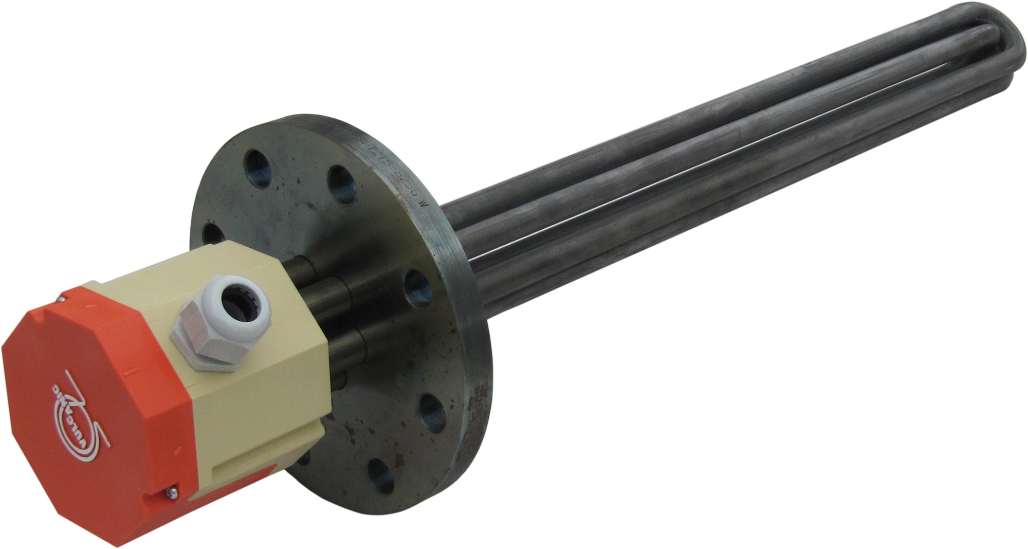 DN 32 to DN 100 flange immersion heaters - Vulcanic